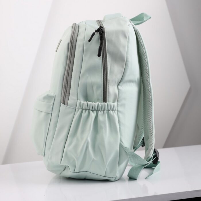 ⁦حقيبة مدرسية لون أخضر فاتح⁩ - الصورة ⁦9⁩