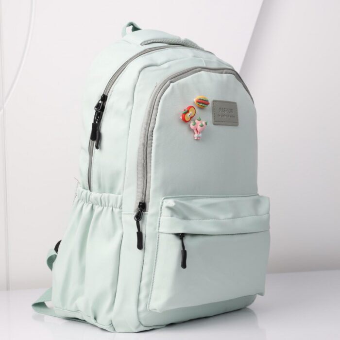 ⁦حقيبة مدرسية لون أخضر فاتح⁩ - الصورة ⁦12⁩