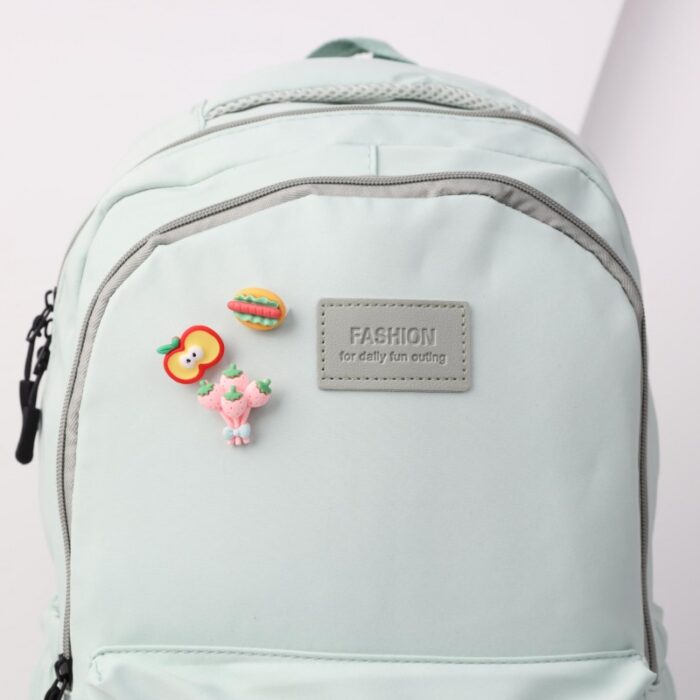 ⁦حقيبة مدرسية لون أخضر فاتح⁩ - الصورة ⁦13⁩