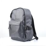 ⁦حقيبة مدرسية جلد لون أسود⁩ - الصورة ⁦9⁩