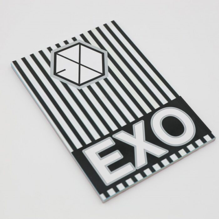 ⁦دفتر يوميات الطالب للمدرسة لون أسود وأبيض⁩ - الصورة ⁦3⁩