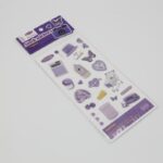 ⁦ستكرز 3 ورقات لون نهدي Stock Stickers⁩ - الصورة ⁦2⁩