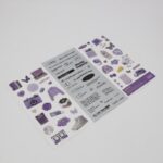 ⁦ستكرز 3 ورقات لون نهدي Stock Stickers⁩ - الصورة ⁦4⁩