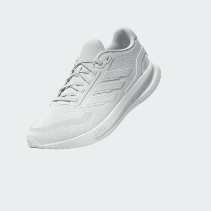 ⁦حذاء اديداس رن فالكون 5 للرجال لون ابيض-adidas Mens' Runfalcon 5 Running Shoes - White⁩ - الصورة ⁦14⁩
