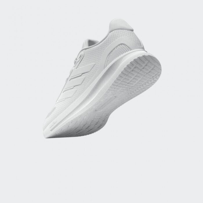 ⁦حذاء اديداس رن فالكون 5 للرجال لون ابيض-adidas Mens' Runfalcon 5 Running Shoes - White⁩ - الصورة ⁦20⁩