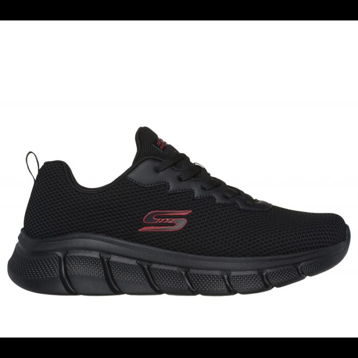 ⁦Skechers Men's BOBS Sport B Flex - Chill Edge Shoes - حذاء سكيتشرز بوبس سبورت بي فليكس للرجال لون أسود⁩ - الصورة ⁦2⁩