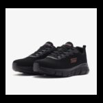 ⁦Skechers Men's BOBS Sport B Flex - Chill Edge Shoes - حذاء سكيتشرز بوبس سبورت بي فليكس للرجال لون أسود⁩ - الصورة ⁦6⁩