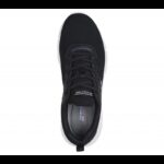 ⁦Skechers Men's BOBS Sport B Flex - Chill Edge Shoes - حذاء سكيتشرز بوبس سبورت بي فليكس للرجال لون أسود ونعل أبيض⁩ - الصورة ⁦3⁩