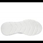 ⁦Skechers Men's BOBS Sport B Flex - Chill Edge Shoes - حذاء سكيتشرز بوبس سبورت بي فليكس للرجال لون أسود ونعل أبيض⁩ - الصورة ⁦4⁩