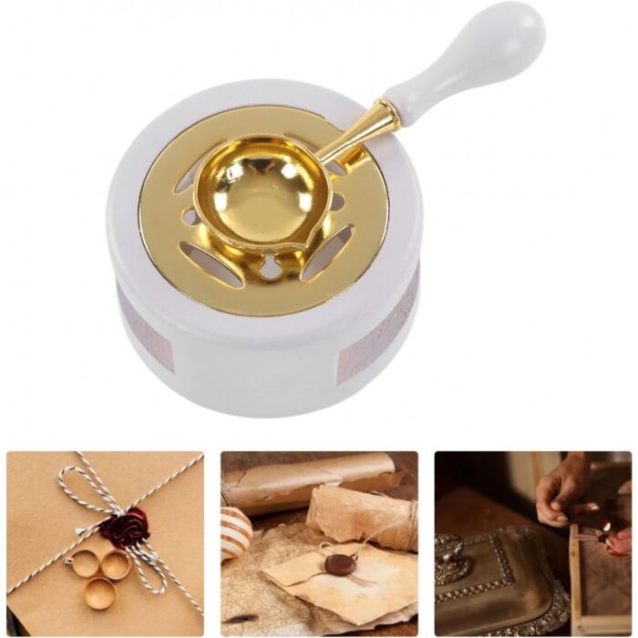 10337016_67dc5c49d32ea أداة لإذابة شمع أختام مع ملعقة - الصورة 1