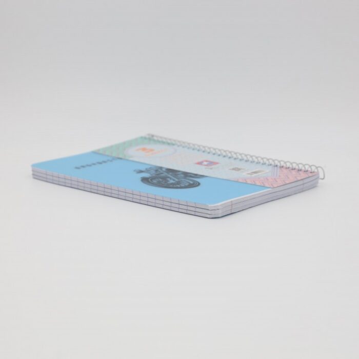 10337118_67dc5cff95ba4 دفتر سلك 3 مواضيع 120 ورقة A5 حجم 148×210 ملم - الصورة 1