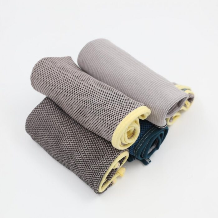 ⁦طقم 5 قطع فوط لتلميع الزجاج⁩ - الصورة ⁦2⁩