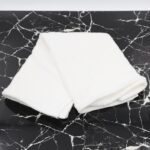 ⁦منشفة لون أبيض 94* 54 سم⁩ - الصورة ⁦11⁩