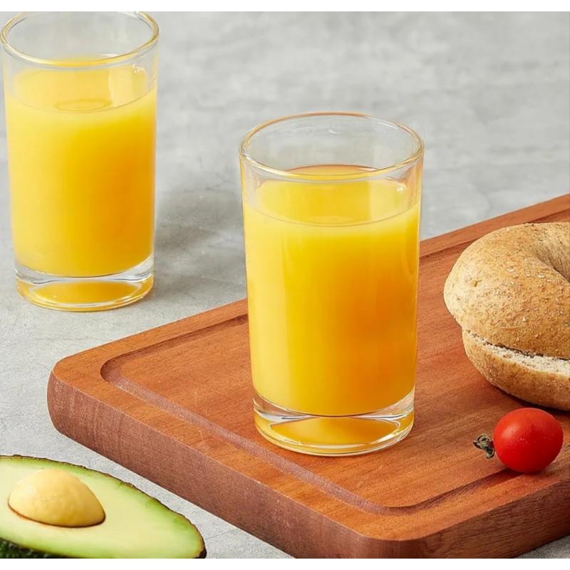 ⁦كاسات عصير زجاج عدد 6 .. سعة الكاسة 225 مل⁩ - الصورة ⁦1⁩