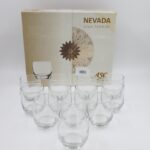 ⁦طقم كاسات عصير شفافة عدد 12⁩ - الصورة ⁦2⁩