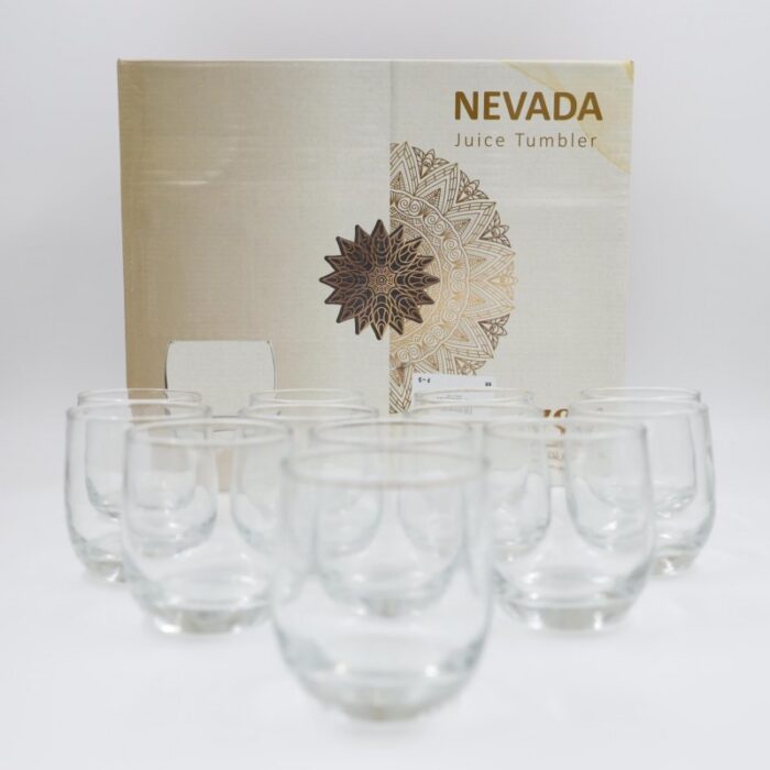 ⁦طقم كاسات عصير شفافة عدد 12⁩ - الصورة ⁦5⁩