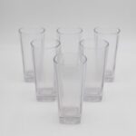 ⁦كاسات عصير زجاج شفافة عدد 6⁩ - الصورة ⁦3⁩