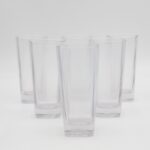 ⁦كاسات عصير زجاج شفافة عدد 6⁩ - الصورة ⁦4⁩