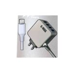 ⁦عظمة شاحن 4 مخارج USB مع سلك G-Max- شحن سريع 3 أمبير- متوافق مع الايفون⁩ - الصورة ⁦6⁩