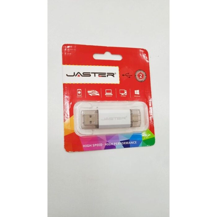 ⁦فلاشة مايكرو 16 جيجا Flash Memory Jaster OTG Micro - ماركة Jaster⁩ - الصورة ⁦2⁩