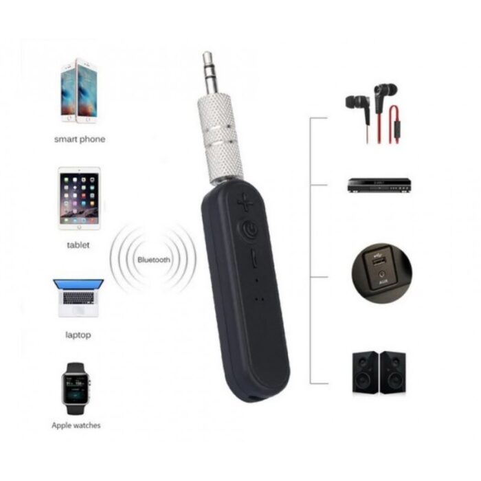 ⁦بلوتوث لاستقبال وإرسال الصوت 5.0 USB محول للتلفزيون والكمبيوتر والسيارة⁩ - الصورة ⁦2⁩