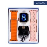 ⁦ساعة T55 ULTRA الذكية بشاشة لمس كاملة، وحجم شاشة 1.96 انش، مع إصدار بلوتوث 4.0، تعمل بنظامي اندرويد و iOS⁩ - الصورة ⁦3⁩