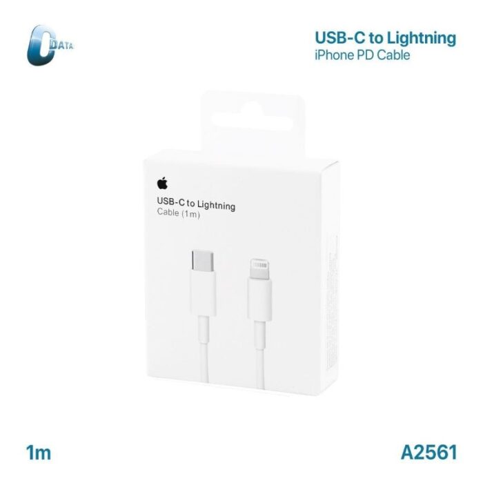 10337391_67dc5f3477e9c كيبل آيفون PD C-Data أصلي، عالي الجودة يتناسب مع نظام الايفون - الصورة 1