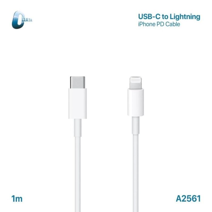 ⁦كيبل آيفون PD C-Data أصلي، عالي الجودة يتناسب مع نظام الايفون⁩ - الصورة ⁦3⁩