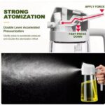 ⁦قنينة مطرة بخاخ زيت خفيفة الوزن ثنائي الوظيفة ( بخاخ وصبّ) مصنوعة من البلاستيك القوي آمنة غذائيا للتحكم في كمية الزيت في الطعام حجم كبير 500 مللي⁩ - الصورة ⁦4⁩