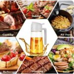 ⁦قنينة مطرة بخاخ زيت خفيفة الوزن ثنائي الوظيفة ( بخاخ وصبّ) مصنوعة من البلاستيك القوي آمنة غذائيا للتحكم في كمية الزيت في الطعام حجم كبير 500 مللي⁩ - الصورة ⁦9⁩