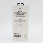 ⁦كابل شحن 3 مخارج ميكرو ايفون type c⁩ - الصورة ⁦5⁩