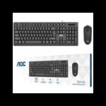 ⁦باكيج كيبورد و ماوس سلكي من AOS موديل KM160⁩ - الصورة ⁦2⁩