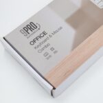 ⁦طقم ماوس لاسلكي مع كيبورد يعمل بالشحن من 9 برو لون ابيض⁩ - الصورة ⁦3⁩