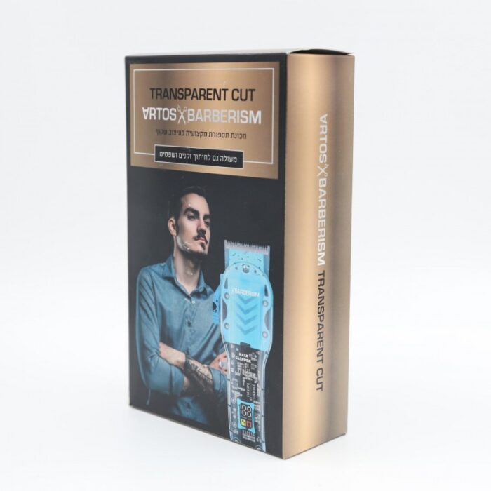 ⁦ماكينة قص الشعر الاحترافية الشفافة⁩ - الصورة ⁦3⁩