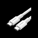 ⁦كابل type c to type c UGREEN لون ابيض⁩ - الصورة ⁦5⁩