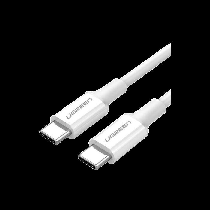⁦كابل type c to type c UGREEN لون ابيض⁩ - الصورة ⁦5⁩