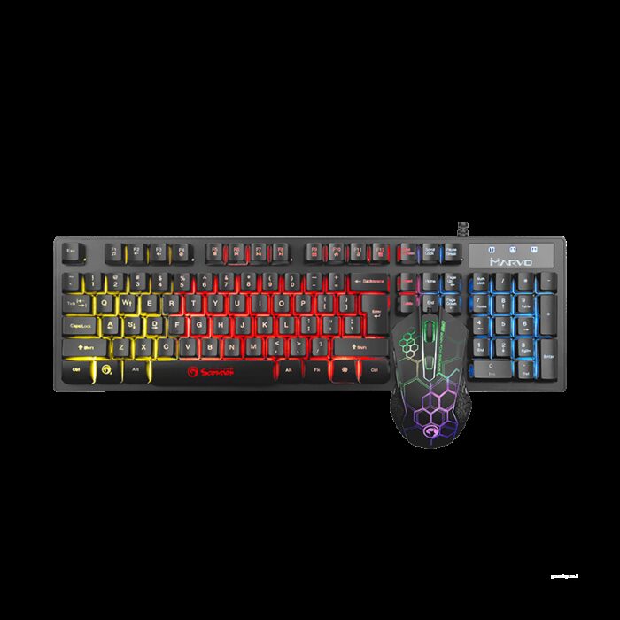 ⁦لوحة مفاتيح مع ماوس GAMING MARVO KM 409⁩ - الصورة ⁦5⁩