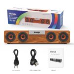 ⁦مكبر صوت بلوتوث خشبي من سالمودي⁩ - الصورة ⁦7⁩