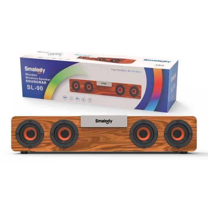 ⁦مكبر صوت بلوتوث خشبي من سالمودي⁩ - الصورة ⁦8⁩