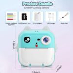 ⁦كاميرا لطباعه الفورية لون ازرق⁩ - الصورة ⁦11⁩