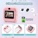 ⁦كاميرا للطباعه الفورية لون زهري⁩ - الصورة ⁦8⁩