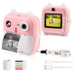 ⁦كاميرا للطباعه الفورية لون زهري⁩ - الصورة ⁦10⁩