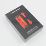 ⁦سماعات اذن لاسلكي برتقاليTWS MONSTER XKT08⁩ - الصورة ⁦6⁩