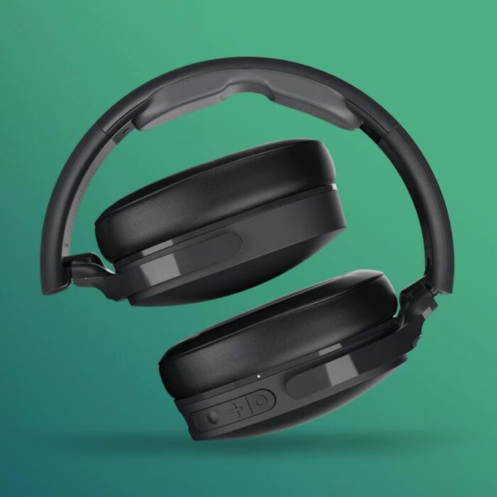 ⁦سماعات رأس لاسلكية من سكل كاندي لون اسود-Skullcandy Hesh ANC Noise Canceling Wireless Headphones in True Black⁩ - الصورة ⁦7⁩