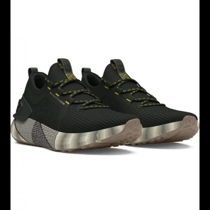 ⁦Under Under Men's HOVR Phantom 3 SE LTD Shoes حذاء اندر ارمور هوفر فانتوم 3 للرجال لون زيتي⁩ - الصورة ⁦5⁩