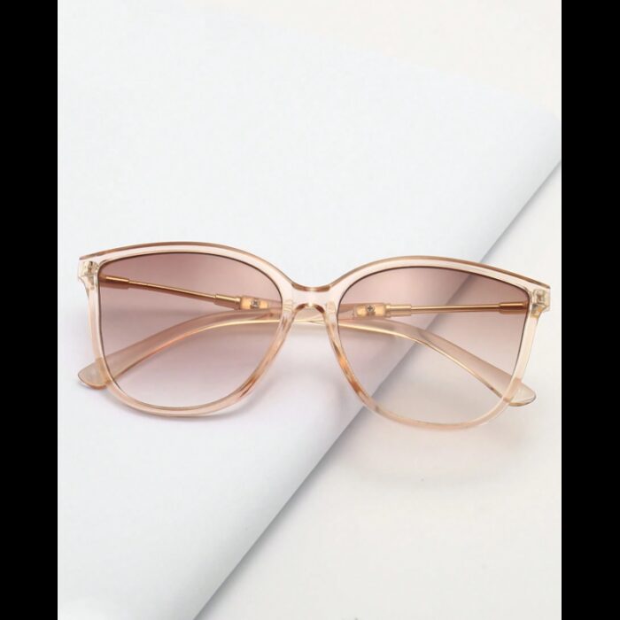 ⁦نظارة شمسية للجنسين لون بيج فاتح⁩ - الصورة ⁦3⁩