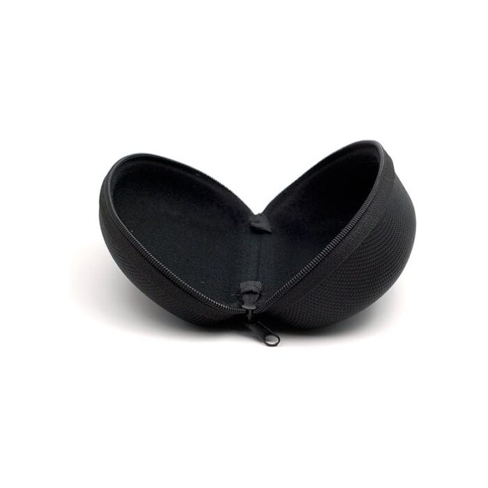 ⁦علبة نظارة شمسية لون أسود⁩ - الصورة ⁦2⁩