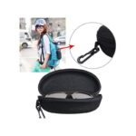 ⁦علبة نظارة شمسية لون أسود⁩ - الصورة ⁦3⁩