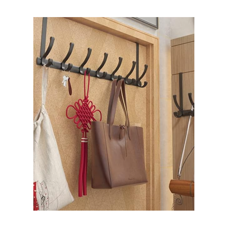 ⁦علاقة علوية للأبواب 16 تعليقة حجم 54×20 سم لون رمادي⁩ - الصورة ⁦1⁩