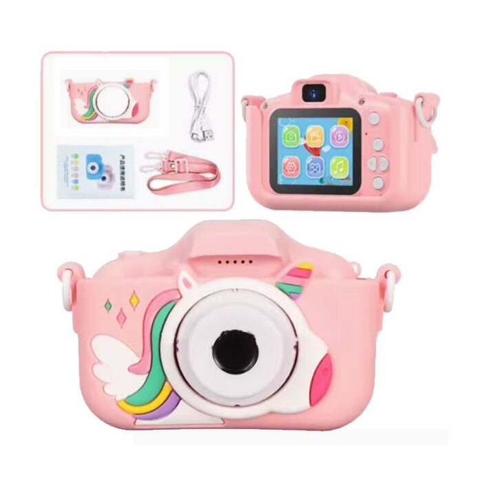 103374571_67dc608e72ed8 كاميرا أطفال بتصميم يونيكورن لون زهري - الصورة 1